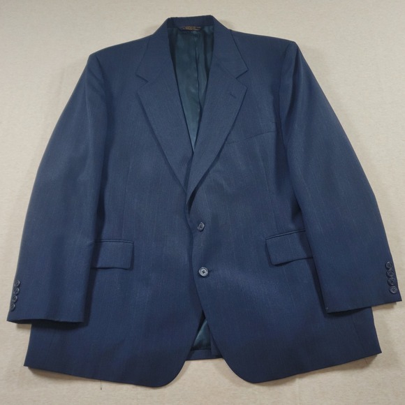 Talbot Jaimes Other - Vintage Mens 48R Navy Blue Blazer Jacket USA Made Talbot Jaimes Suit Coat